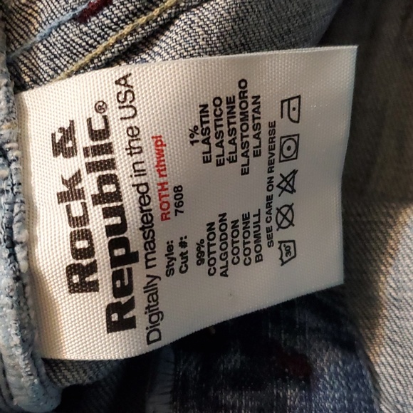 Rock & Republic  flair jeans - Picture 4 of 5